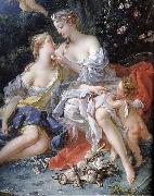 Francois Boucher kewpie  and Kali china oil painting artist